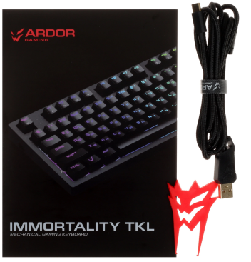 Клавиатура ARDOR GAMING Immortality TKL проводная (Черный)