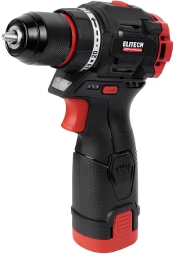 Дрель-шуруповерт Elitech CD 16L2 (E2201.039.01) 32Вт аккум. патрон:быстрозажимной (кейс в комплекте) (205715)