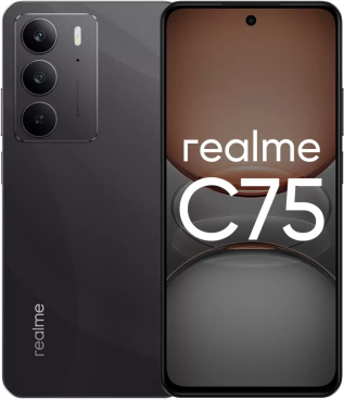 realme C75 8/256 ГБ черный