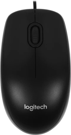 Logitech M100r, проводная, 1000dpi, черный