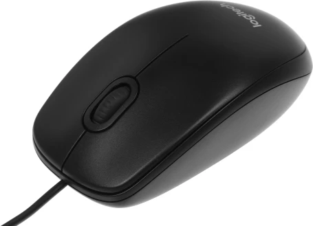 Logitech M100r, проводная, 1000dpi, черный