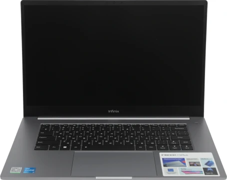 Ноутбук Infinix Inbook Y3 PLUS YL512 Core i3 1215U 8Gb SSD512Gb Intel UHD Graphics 15.6" IPS FHD (1920x1080) FreeDOS grey WiFi BT Cam (71008302599)