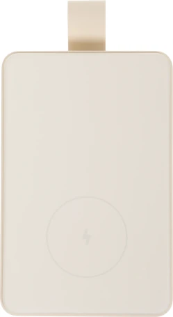 Мобильный аккумулятор Xiaomi BHR9074GL 6000mAh Qi 15W 2.4A USB-C беспров.зар. бежевый