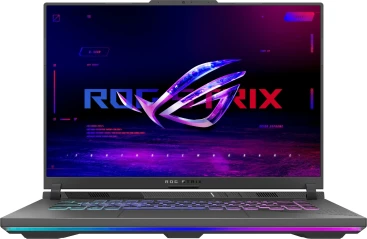 Ноутбук Asus ROG Strix G16 G614PP-S5063 Ryzen 9 8940HX 32Gb SSD1Tb NVIDIA GeForce RTX 5070 8Gb 16" IPS 2.5K (2560x1600) без ОС grey WiFi BT Cam (90NR0L67-M00300)