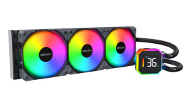 Montech HyperFlow Digital 360, LGA1700/1200/115X/AM5/AM4, Black
