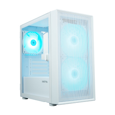 XASTRA A305M 3ARGB, mATX, 3x120mm ARGB, White, A305M-2FC14A-1FC12A-D-WH