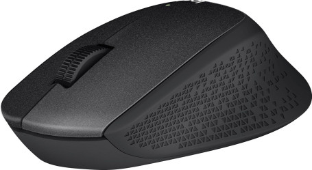 Logitech M330 Silent Plus, беспроводная, 1000dpi, черный (910-004909)