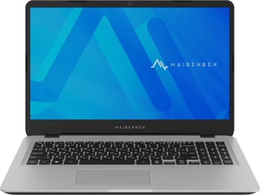 Ноутбук Maibenben M543 Ryzen 3 4300U 16Gb SSD512Gb AMD Radeon Graphics 15.6" IPS FHD (1920x1080) Windows 11 Home silver WiFi BT Cam 4450mAh (M5431SF0HSRE0)