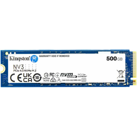 Kingston NV3 500GB M.2 2280 PCIe Gen4x4 SNV3S/500G
