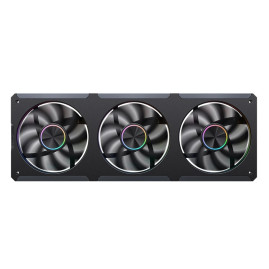 Вентилятор JONSBO ZC-360B (3 in 1) 363.8х130х28мм (16шт/кор, PWM, ARGB LED, 700-2400об/мин, черный) Retail