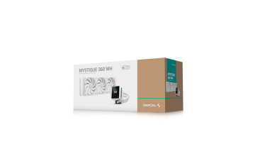 DEEPCOOL MYSTIQUE 360, LGA20XX/1700/1200/115X/AM5/AM4, White