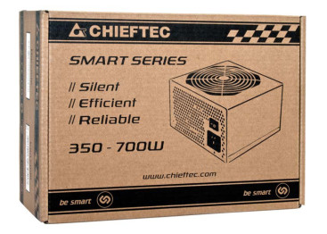 Chieftec Smart GPS-400A8, ATX 2.3, 400W, Black, GPS-400A8