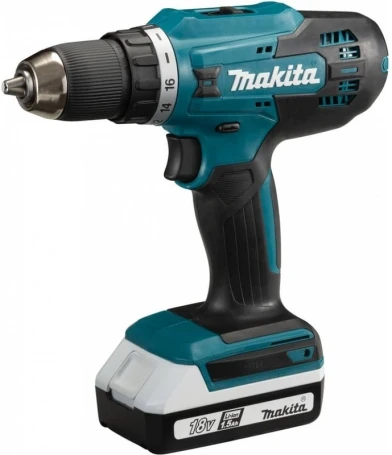 Дрель-шуруповерт Makita DF488D002 аккум. патрон:быстрозажимной (кейс в комплекте)