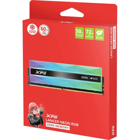 ADATA XPG Lancer RGB 32GB (2x16GB) DDR5 6400 AX5U6400C3216G-DCLANRSG
