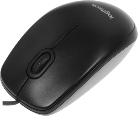 Logitech M90, проводная, 1000dpi, черный