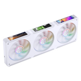 Вентилятор JONSBO ZC-360W (3 in 1) 363.8х130х28мм (16шт/кор, PWM, ARGB LED, 700-2400об/мин, белый) Retail
