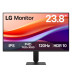 23.8" LG FHD 24U411A-B, черный