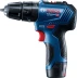 Дрель-шуруповерт Bosch GSB 12V-30 аккум. патрон:быстрозажимной (кейс в комплекте) (06019G9100)