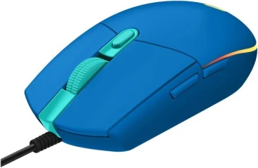 Logitech G102 LightSync, проводная, 8000dpi, синий