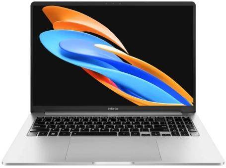Ноутбук Infinix Inbook Y3H Max YL613H Core i5 12450H 16Gb SSD512Gb Intel UHD Graphics 16" IPS FHD (1920x1200) FreeDOS silver WiFi BT Cam (71008302494)