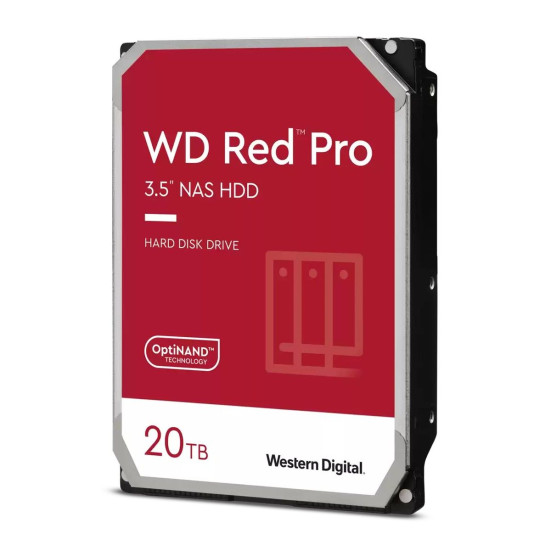 WD Red Pro 20TB 3.5" SATA 6Gb/s 7200rpm 512MB (WD201KFGX)