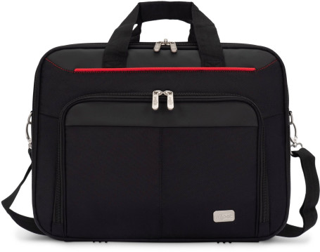 Сумка для ноутбука 15.6" PC Pet PCP-A9015BK черный/красный нейлон