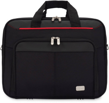 Сумка для ноутбука 15.6" PC Pet PCP-A9015BK черный/красный нейлон