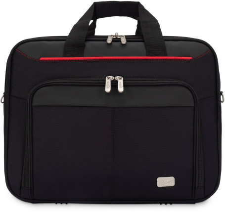 Сумка для ноутбука 15.6" PC Pet PCP-A9015BK черный/красный нейлон