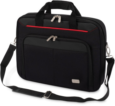 Сумка для ноутбука 15.6" PC Pet PCP-A9015BK черный/красный нейлон