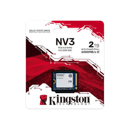 Kingston NV3 2TB M.2 2230 PCIe Gen4x4 SNV3SM3/2T0