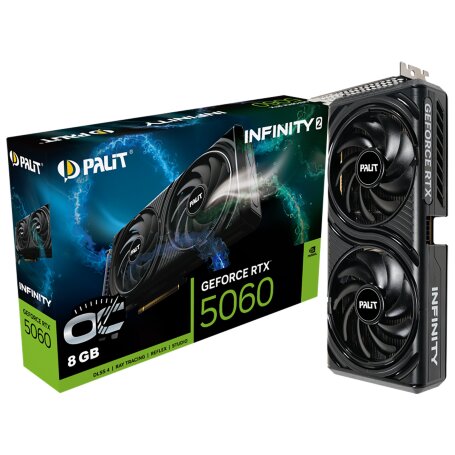 Palit NVIDIA GeForce RTX 5060 INFINITY 2 OC 8GB (NE75060V19P1-GB2063L)
