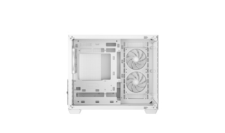 Deepcool CG330 3F WH, mATX, Aquarium, 3x120mm ARGB, White