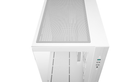 Deepcool CG330 3F WH, mATX, Aquarium, 3x120mm ARGB, White