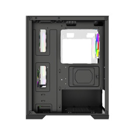 Powercase Mistral Micro B315, mATX, 4x120mm ARGB, Black, CMMB315-A4