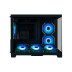 XASTRA QW500M 6ARGB-C10-UC, mATX, Aquarium, 6x120mm ARGB, Black, QW500M-6FM12A-C10-UC