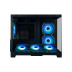 XASTRA QW500M 6ARGB-C10-UC, mATX, Aquarium, 6x120mm ARGB, Black, QW500M-6FM12A-C10-UC