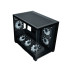 XASTRA QW500M 6ARGB-C10-UC, mATX, Aquarium, 6x120mm ARGB, Black, QW500M-6FM12A-C10-UC