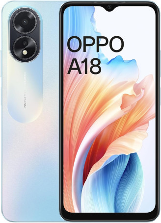 OPPO A18 4/128 ГБ голубой