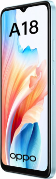 OPPO A18 4/128 ГБ голубой