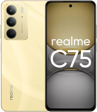 realme C75 8/128 ГБ золотистый
