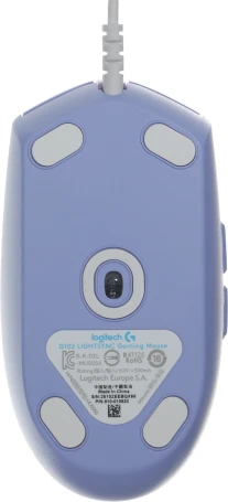 Logitech G102 LightSync, проводная, 8000dpi, сиреневый