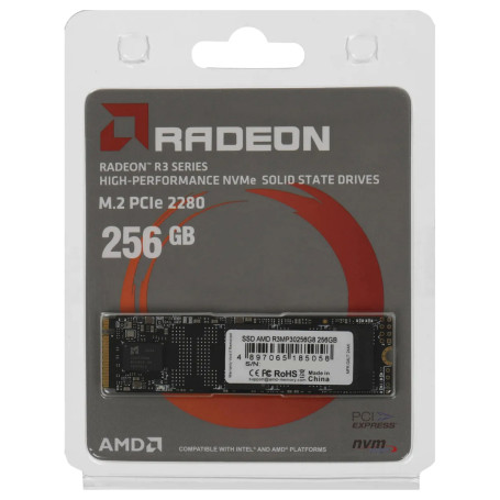 AMD Radeon R3 256GB M.2 2280 PCIe Gen3x4 R3MP30256G8