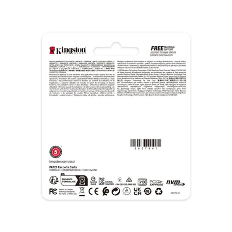 Kingston NV3 500GB M.2 2230 PCIe Gen4x4 SNV3SM3/500G