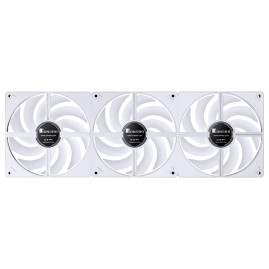 Вентилятор JONSBO ZW-140W (3 in 1) 420х140х26мм (16шт/кор, PWM, ARGB LED, 800-1800об/мин, белый) Retail