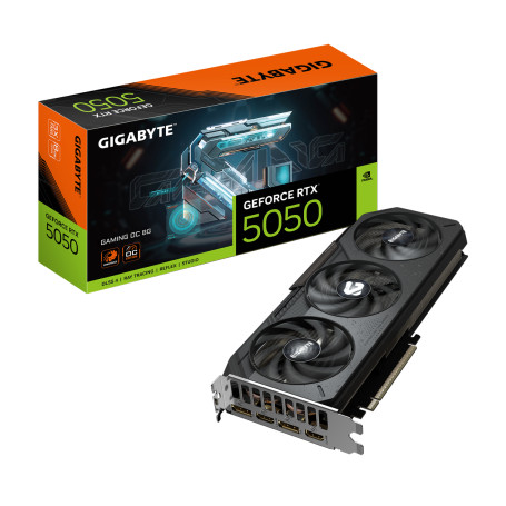 Gigabyte NVIDIA GeForce RTX 5050 GAMING OC 8GB (GV-N5050GAMING OC-8GD)