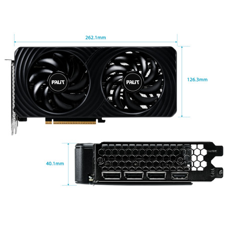 Palit NVIDIA GeForce RTX 5060 Ti DUAL 8GB (NE7506T019P1-GB2062D)