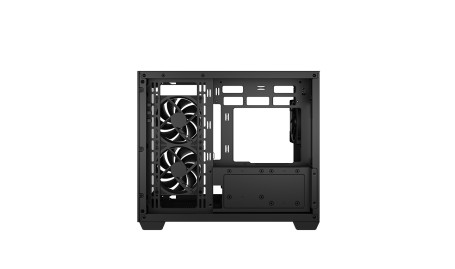 Deepcool CG330 3F, mATX, Aquarium, 3x120mm ARGB, Black