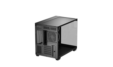 Deepcool CG330 3F, mATX, Aquarium, 3x120mm ARGB, Black