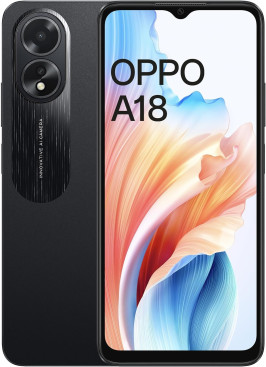 OPPO A18 4/128 ГБ черный