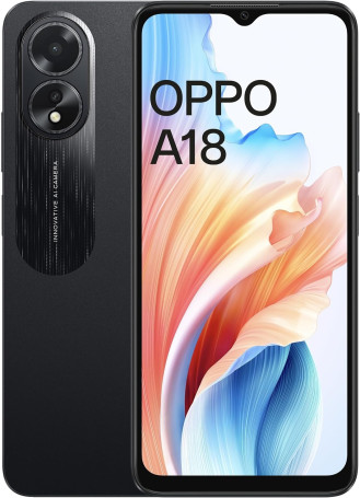 OPPO A18 4/128 ГБ черный